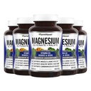 FarmHaven Magnesium Glycinate & Malate Complex w/Vitamin D3, 100% gecheleerd voor Max Absorptie, Vegan 