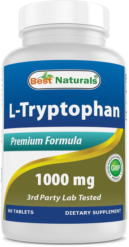 Best Naturals L-Tryptofan 1000 mg 60 tabletten