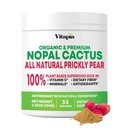 Vitapia Nopal Cactus Extract voor Antioxidant, Huid, Metabolisme, Wellness, Hartgezondheidsondersteuning - 100g biologisch poeder - Niet GGO, Glutenvrije supplement