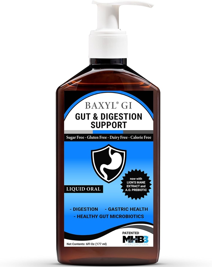BAXYL® GI - Digestie, Digestieve Hulp & Stomach Relief - GERD (Acid Reflux), IBS, Crohn