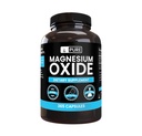 Pure originele ingrediënten Magnesiumoxide nr. Magnesium of rijstvullers, altijd zuiver, Lab geverifieerd (365 capsules)