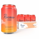 Recess Mood Magnesium & Adaptogen Drink, Relaxation Drank, 12 ounce (Blood Orange, 12 pack)
