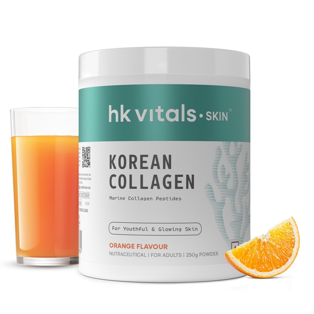 hk vitals Korean Marine Collagen Supplement, Orange, 250g