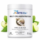 The Joints Co. Multi Collagen, 200 gm | Type I,II,III,V & X Protein Powder with MSM,Vitamin C & 19 amino acids - Supports Joints,Bones, Skin and Nails -Pack of 1