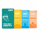 JUSTT ESSENTIALS Discovery Trial Oral Strips Combo | Melts into Peaceful Nights | Healthy Hair Skin & Nails | Daily Sunshine Vitamin D3 | 5 Each | 15 Fast Dissolving Vegan Sugar-Free Films