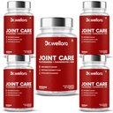 DR WELLORA Joint Care Capsules with Glucosamine, Chondroitin & MSM | Joint Mobility, Cartilage & Flexibility Support | Herbal Joint Health Supplement for Men & Women | 300 Capsules
