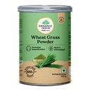 A TATA Product - Organic India Wheat Grass - 100g, Supports Immunity & Boosts Stamina, Rich in Natural Antioxidants, Vitamins & Minerals, For Detox, Overall Well-Being, GMP & NPOP Certified Organic