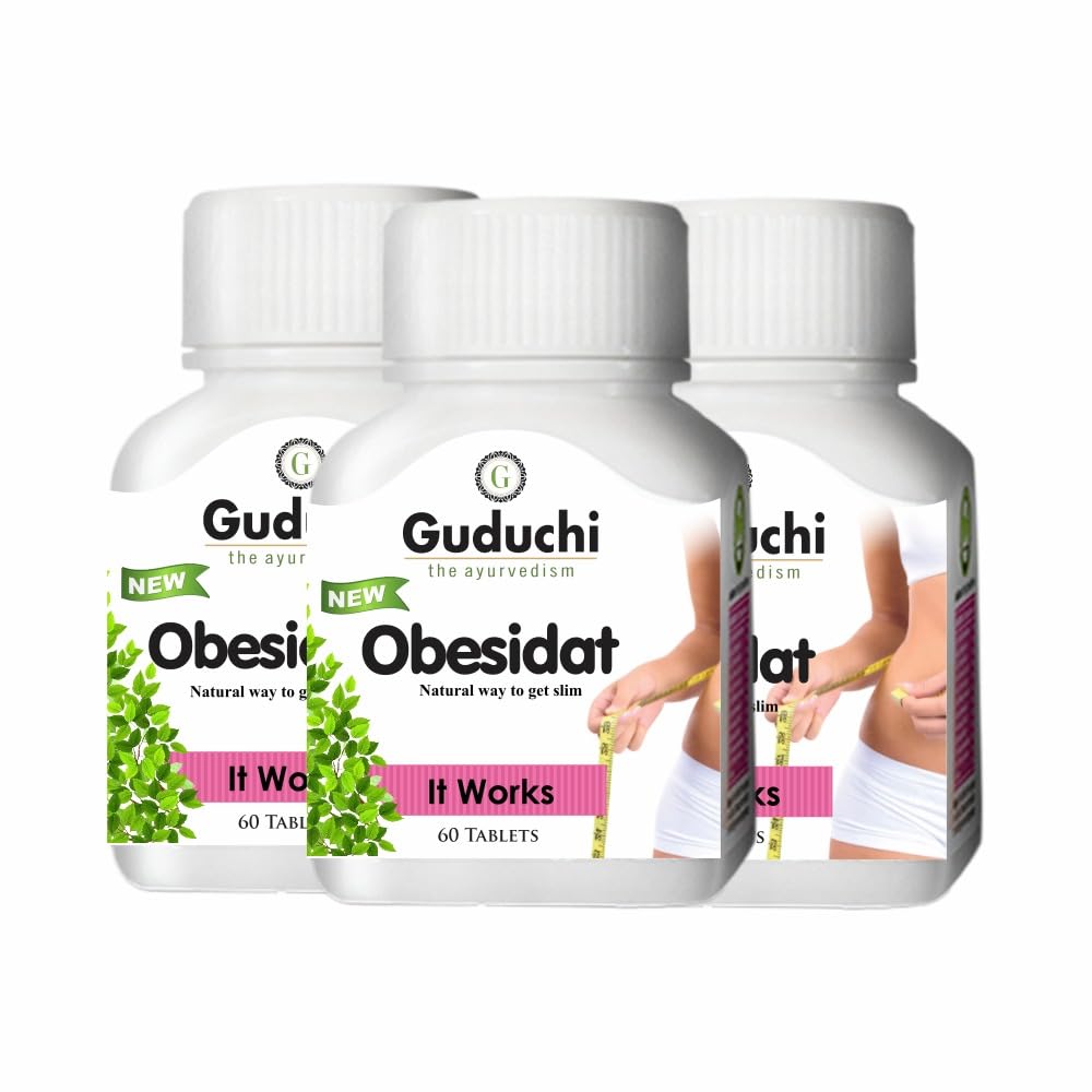 The Ayurvedism Obesidat | Ayurveda Weight Management Supplement Tablets for Men & Women | 180 Tabs for 3 months