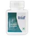Modicare Well Health Supplement Calcium Complex Tablets for Strong Bones and Teeth - 60 Tablets