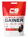 C9 Nutrition Muscle Mass Gainer Powder 4.5kg | 82.5g Protein, 159g Carbohydrates, 3g Creatine, L-Glutamine & BCAA | Weight Gainer for Men & Women | Belgium Chocolate | (55 Servings 4.5kg)