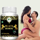 Black Horse Men Power Capsule - Male Health medicines for timing - 30 Capsules
