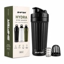 Shifter Stainless Steel Gym Shaker Bottle with Mixing Ball | BPA-Free Leakproof Protein Shaker | Double Wall Vacuum Insulated | Sports Water Bottle for Gym, Fitness & Travel - 750 ml