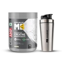 MuscleBlaze Micronised Creatine Monohydrate CreAMP, 250g + Shaker