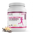 INLIFE Whey Protein Powder for Women Supplement, 23g, Vanilla 500g