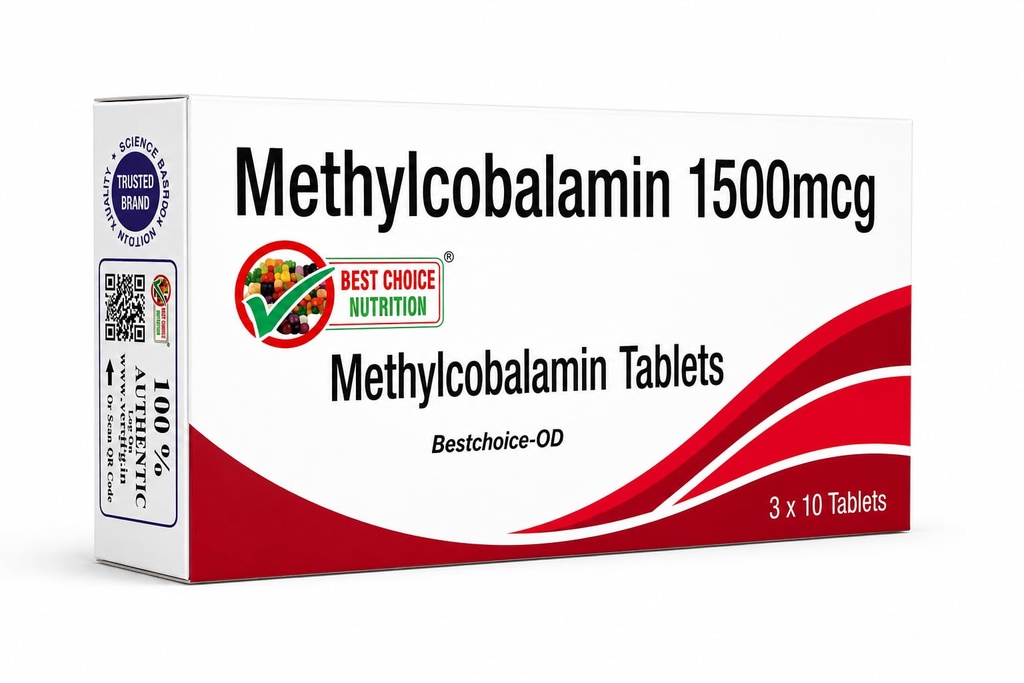 Methylcobalamin 1500mcg Tablets (30)