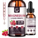 (2 Pack) Magnesium Glycinate Liquid Drops 
