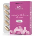 Hairfinity Damage Defense Collagen Booster Hair Supplement voor Zwak, Brittle Haar - Infusie van Collageen ter ondersteuning van gezonde haargroei - 30 capsules (1 maand levering)