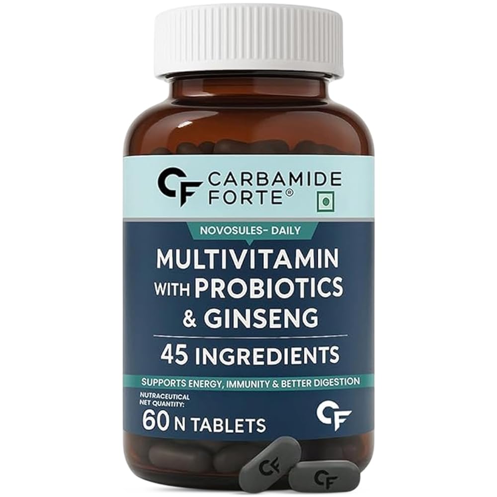 Carbamide Forte Multivitamin Tablet for Men Gym | Multi vitamin Tablet for Men | Multi Vitamin for Mens for Daily Immunity & Energy Support | 60 Tablets