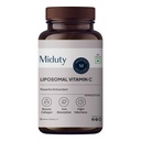 Miduty Liposomal Vitamin C Supplement - Antioxidant Vitamin, Skin Rejuvenation & Immunity Booster Supplement Helps to Boost Collagen for Skin, Hair & Nails - 30 Capsules
