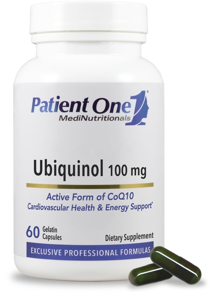 Patiënt One Ubicuryl 100 mg Supplement to Support Heart and Vascular Health* 
