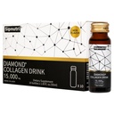 Boissons de collagène liquide de diamant, 15000 mg de peptides de collagène marin hydrolysés avec vitamine C, grenade, ongles de peau sains pour les cheveux