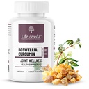 Life Aveda Boswellia Curcumin/Shallaki Pure Extract - 500mg Capsules | Supports Joint & Bone Health Wellness | Ayurvedic Formula for Flexibility & Mobility - 60 Veg Capsules