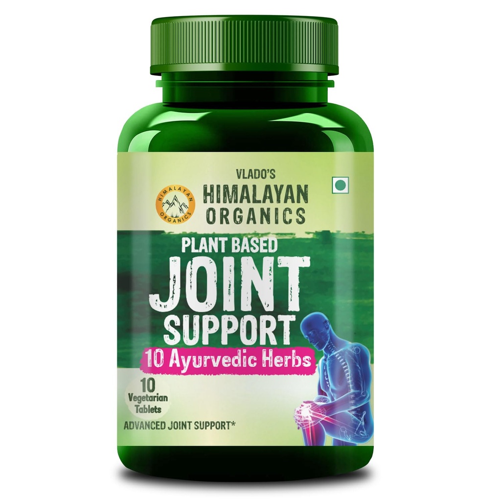 Vlado’s Himalayan Organics Plant Based Joint Support - 10 Veg Tablets