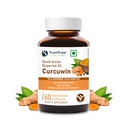 SupaSupp Quick Action Bioperine Oil Curcuwin | Anti-Inflammatory, Anti-Oxidant, Overall Repair And Immunity | Health Supplement | 60 Veg Cap, 500mg