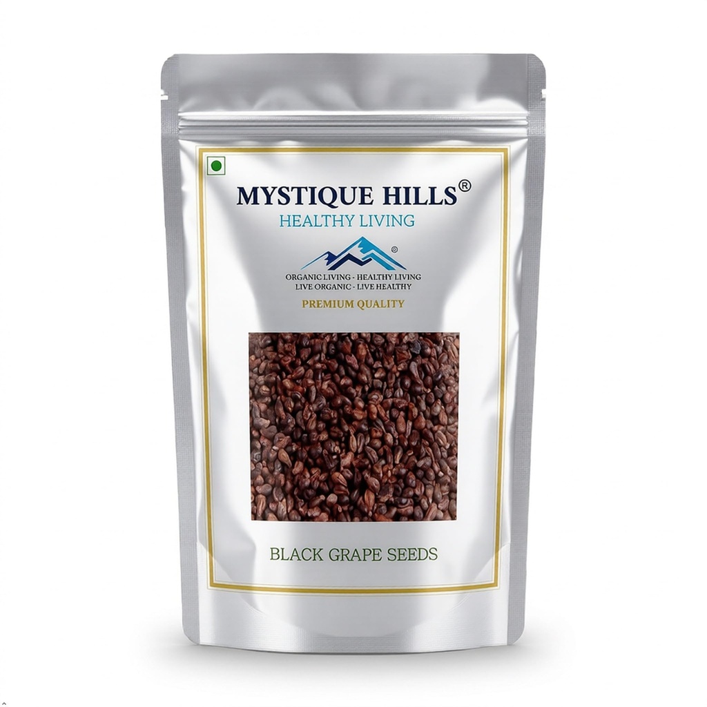 Mystique Hills Organic Black Grape Seeds (200 g)