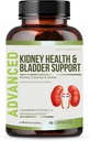 Nier Reiniging Detox & Reparatie en Blaas Ondersteuning- Nieren Ondersteuning Supplement voor Nieren Herstel met Chanca Piedra, Cranberry, Juniper Bessen voor Nieren Detox en Bladder Gezondheid.60 Day Supply
