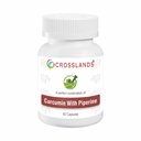 Crosslands Curcumin (95%) Extract with Piperine(5%) Organic Turmeric Veg|500 Mg| Curcuminoids - Natural Immune Support |Immunity Boosters Tablet for Adults with Curcuma Longa| 60 Capsules