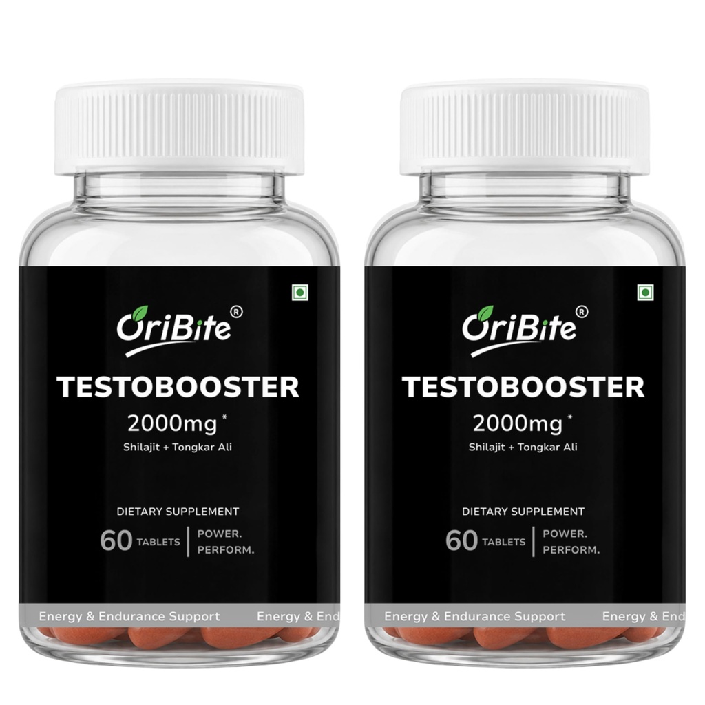 Testobooster Capsules – Herbal Dietary Supplement – Daily Men’s Wellness & Fitness Support – Convenient Capsule Formula (60 Count (Pack of 2))