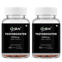 Testobooster Capsules – Herbal Dietary Supplement – Daily Men’s Wellness & Fitness Support – Convenient Capsule Formula (60 Count (Pack of 2))