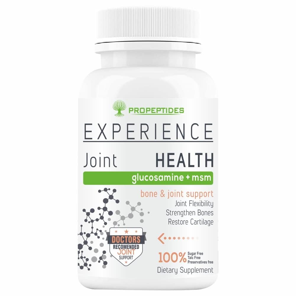Joint Support Supplement with Glucosamine, Chondroitin, MSM, Boswellia, Collagen Type 2, Hyaluronic Acid & Vitamin D3 | Tablets for Bone & Joint Health, ((COUNT)) Tablets