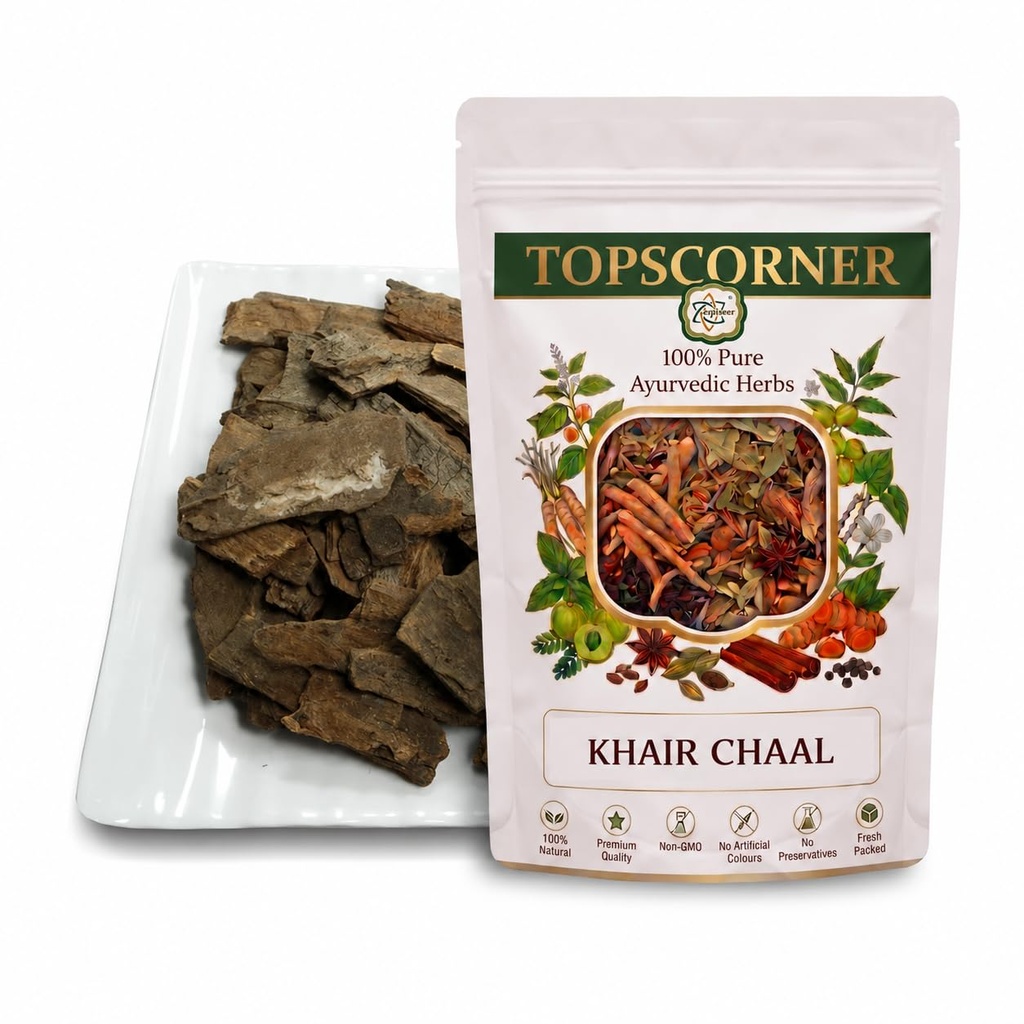Topscorner Khair Chhal - Khair Bark, 100 Grams
