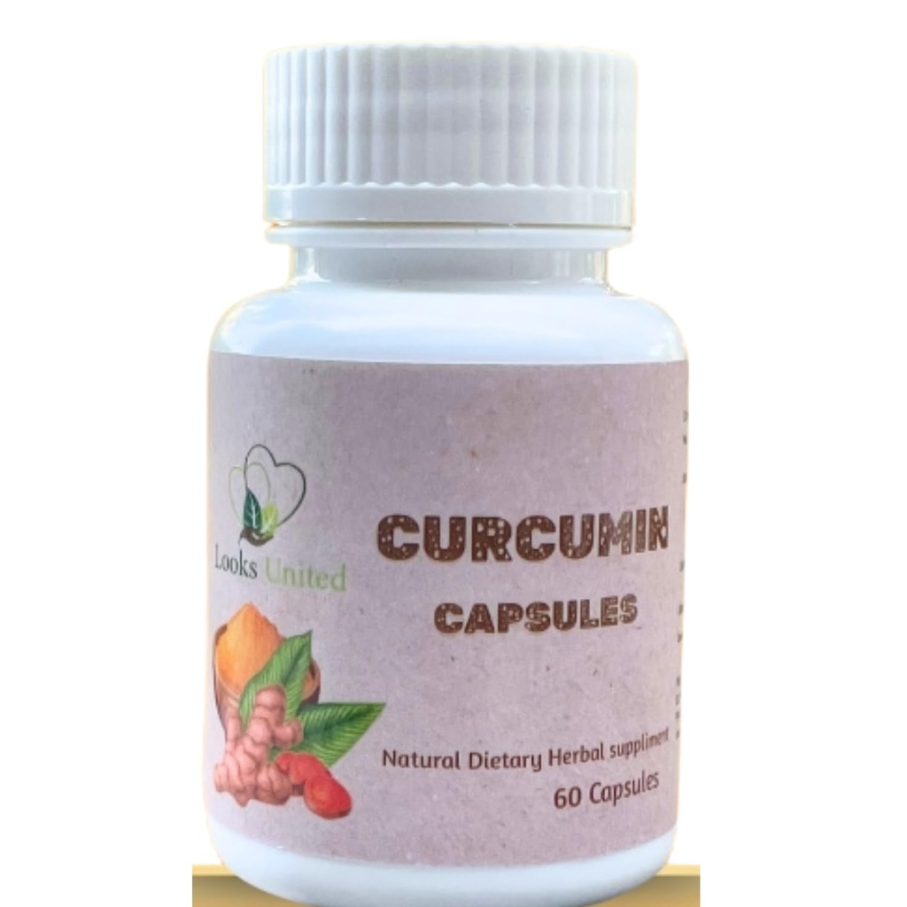 Curcumin Traditional Immune Support || Antioxident Activites 60 Veg Capsules