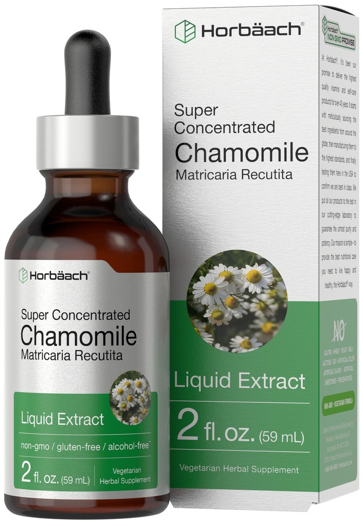 Horbäach Camomile Extract Liquid.
