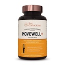 Live Conscious Joint Health Supplement - MoveWell Plus Antarctica Krill Oil, Natural Astaxanthine en Hyaluronzuur