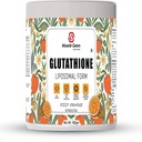 Glutathione Powder for Skin Glow | Antioxidant Supplement with Vitamin C, Alpha Lipoic Acid (ALA), Zinc & Biotin | Supports Bright & Radiant Skin | Orange Flavour | 180g