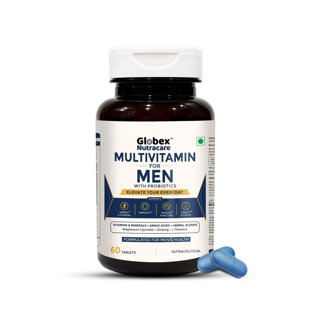 Men Multivitamin, 60 Tabs (Pack of 1)