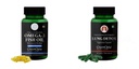 Fish Oil Double Strength Lung Detox Wellness Daily Vitality 60 CAPSULES