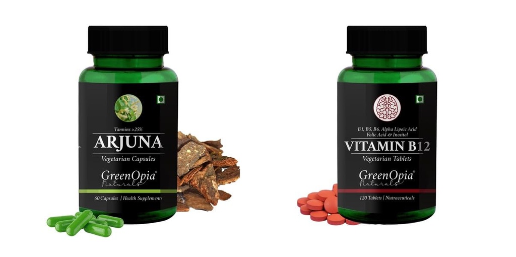 Arjuna Vitamin B12 Tablets Wellness Daily Vitality |60 CAPSULES