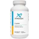 XYMOGEN L-Lysine 1000 mg capsules - Aminozuursupplement ter ondersteuning van de synthese van collageen, Biedt balans aan een hoge inname van arginine (90 capsules)