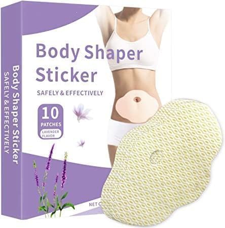 Body Shaper Stickers for Weight Loss | Korean Wonder Patch Belly Wing | Waist & Abdominal Slimming Fat Burning Stickers | Abdomen Treatment for Fat Loss & Body Shaping (10 Patches)
