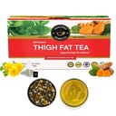TEACURRY Thigh Fat Hibiscus Tea (1 Month Pack, 30 Tea Bags)-Helps To Reduce Thigh Fat For Both Men Women,100 Grams