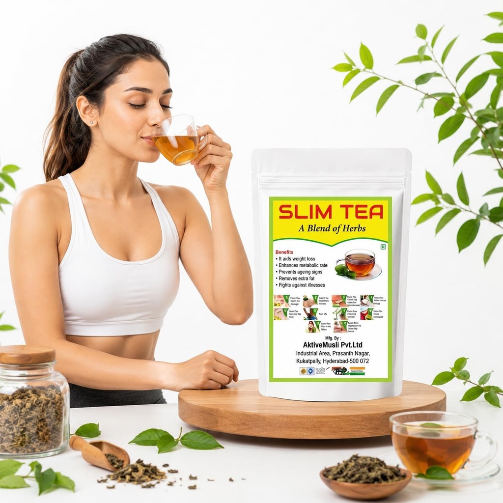 Slim Tea for Fat Loss Detox herbal Tea Herbs Green Tea