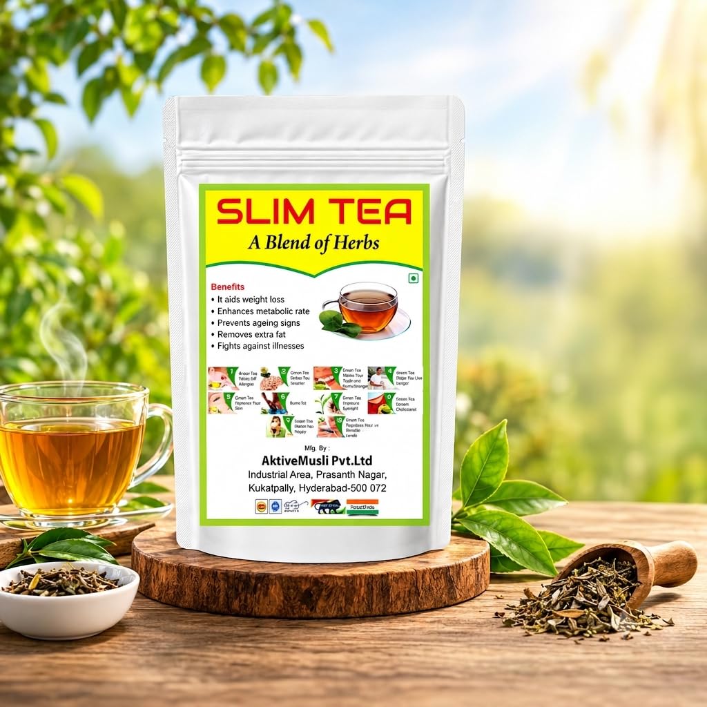 Slim Tea for Weight management - Blend Of Ginger Herbs Tea