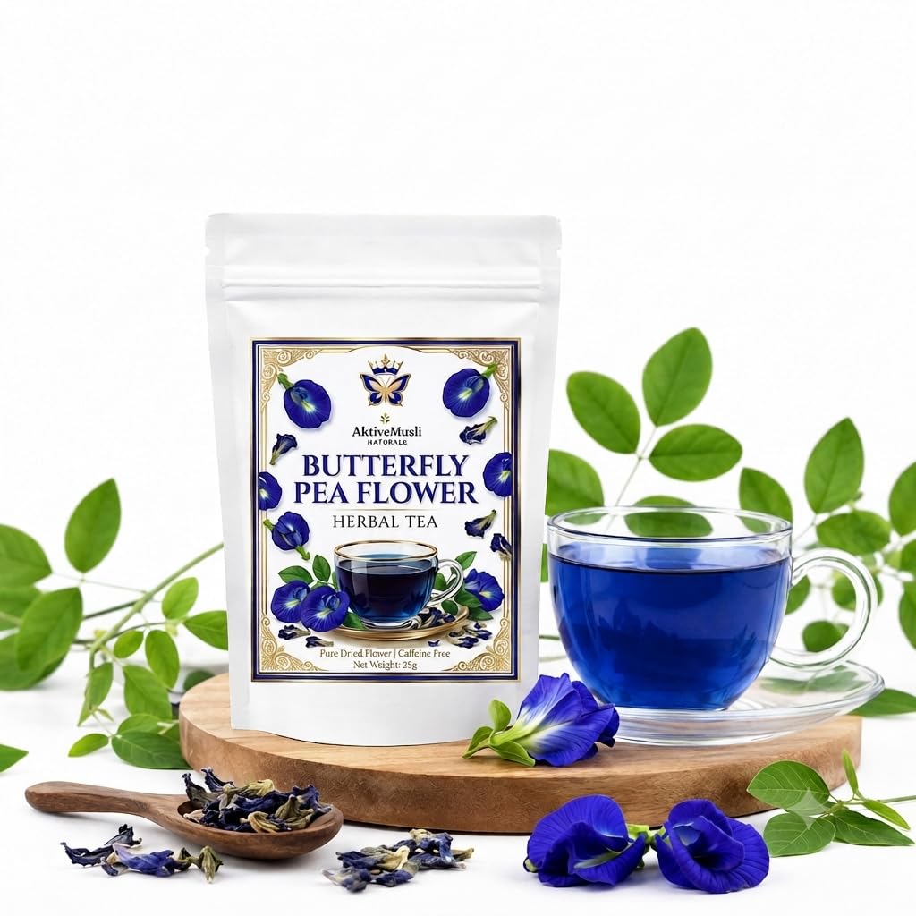 Butterfly pea tea Chamomile Tea | Herbal, Caffeine-Free Herbal Tea