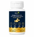 Omega-3 Fish Oil So􀅌gel Capsules | EPA 360mg & DHA 240mg | Double Strength Formula | Supports Heart, Brain & Joint Health (30 Capsules)