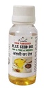 Cold Pressed Flaxseed, Alsi Ka Tel Tisi Oil Rich in Omega 3-6-9 Weight Loss Fiber Rich Health Care - Fish Oil (50 ml, Pack of 1)